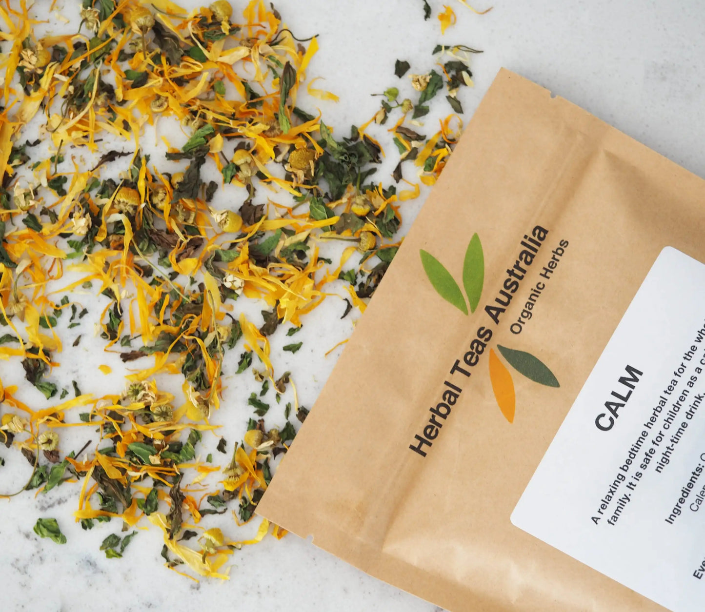 Herbal Teas Australia Calm Tea 50g, Perfect For A Relaxing Bedtime