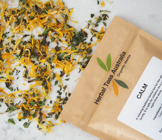 Herbal Teas Australia Calm Tea 50g, Perfect For A Relaxing Bedtime