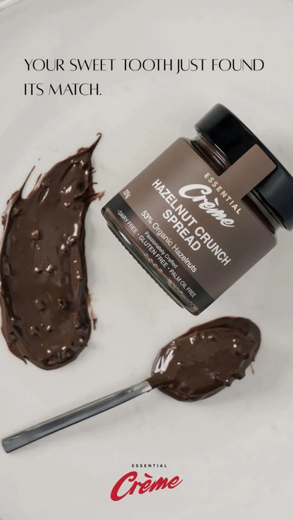 Essential Creme Hazelnut Crunch Spread 200g, Palm Oil Free
