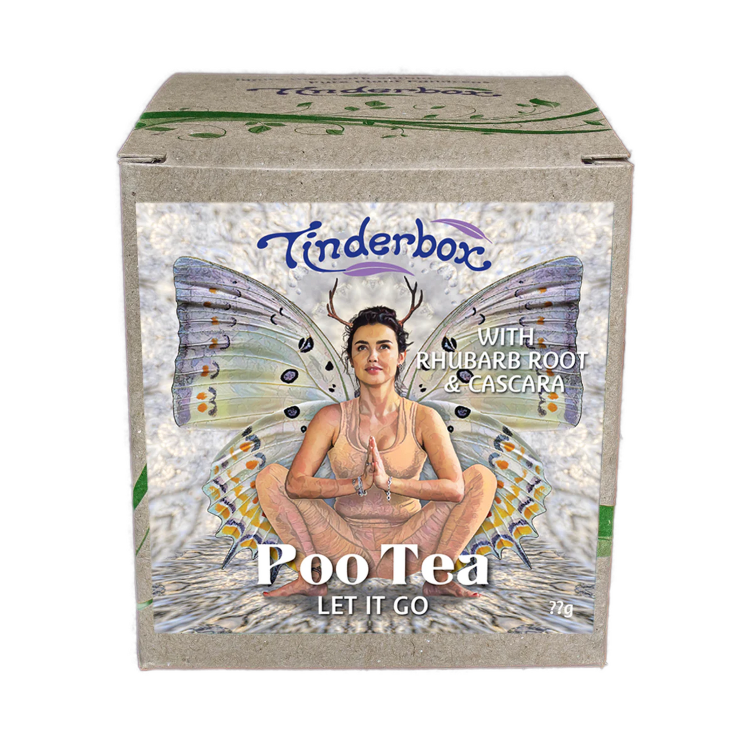 Tinderbox Poo Tea 85g, Let It Go With Rhubarb Root & Cascara