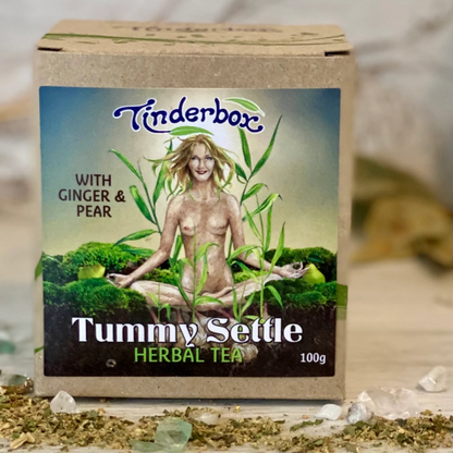 Tinderbox Tummy Settle Herbal Tea 100g, Eases An Upset Stomach