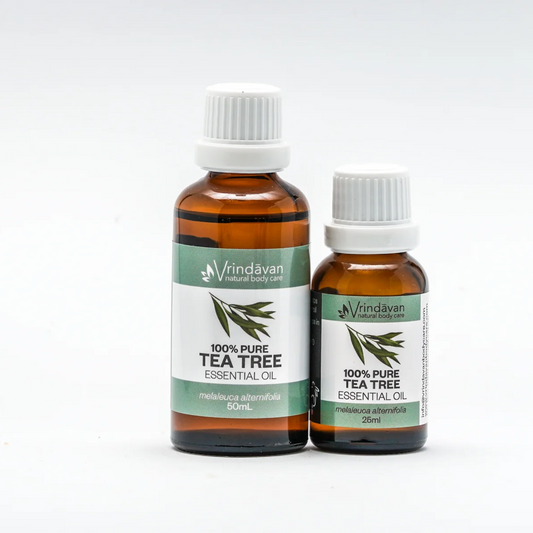 Vrindavan Essential Oil 100% Pure Tea Tree, 25ml Or 50ml