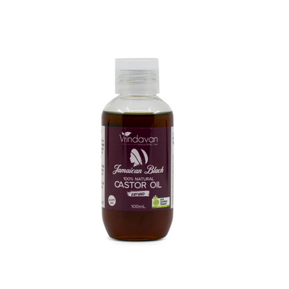 Vrindavan Jamaican Black Castor Oil Grade A - Refined 100mL