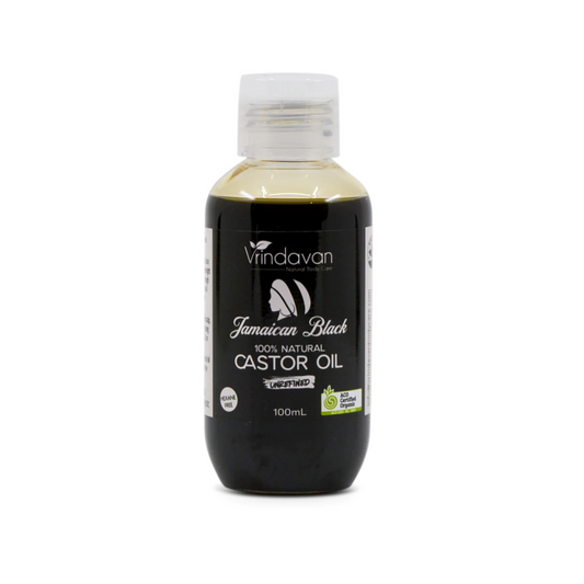 Vrindavan Jamaican Black Castor Oil Extra Dark - Unrefined 100ml