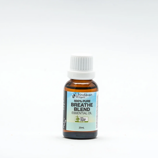 Vrindavan Essential Oil 100% Pure Breathe Blend, 25ml