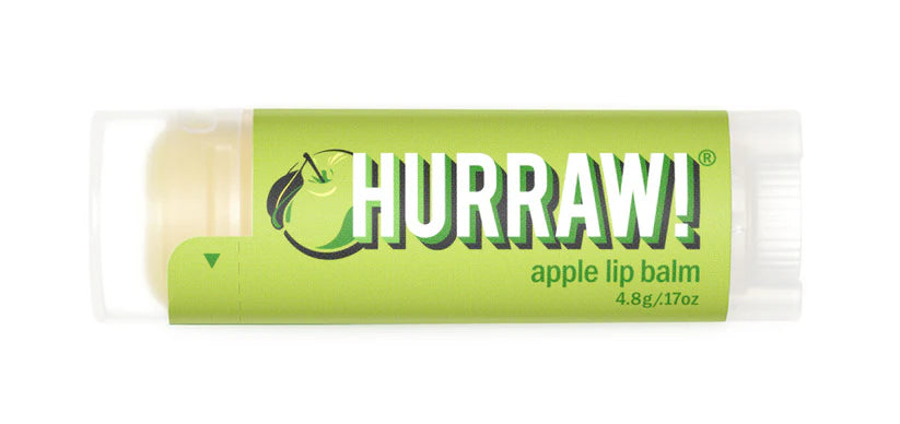 Hurraw Lip Balm 4.8g, Balms Collection, Apple Flavour
