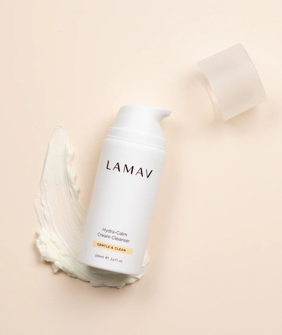 LAMAV Hydra-Calm Cream Cleanser 100mL, With Aloe Vera & Avocado