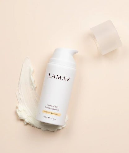 LAMAV Hydra-Calm Cream Cleanser 100mL, With Aloe Vera & Avocado