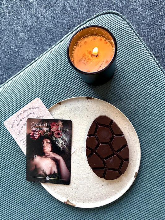 Living Koko Easter Moon Fertility & Abundance Chocolate 100g, A Celebration Of Life