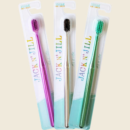 Jack N’ Jill Soft Toothbrush Kids & Adults, Please Choose Your Colour