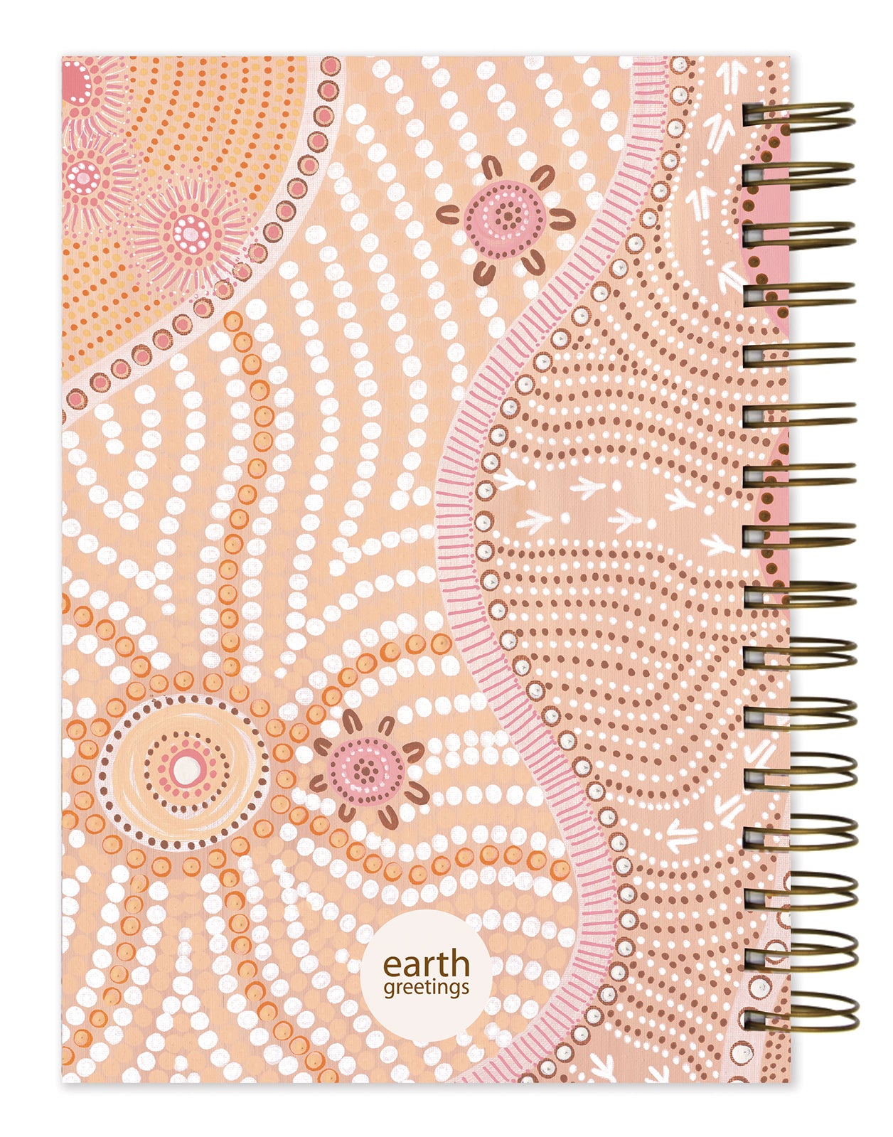 Earth Greetings Your Journal, 200 Lined Pages, Our Mother The Sun Design From The Domica Hill Collection