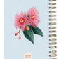 Earth Greetings Your Journal, 200 Lined Pages, Summer Gumflowers Design From The Vickie Liu Collection