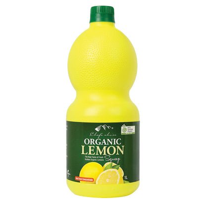 Chef's Choice Certified Organic Lemon Squeeze 125mL Or 1L, For All Culinary Uses
