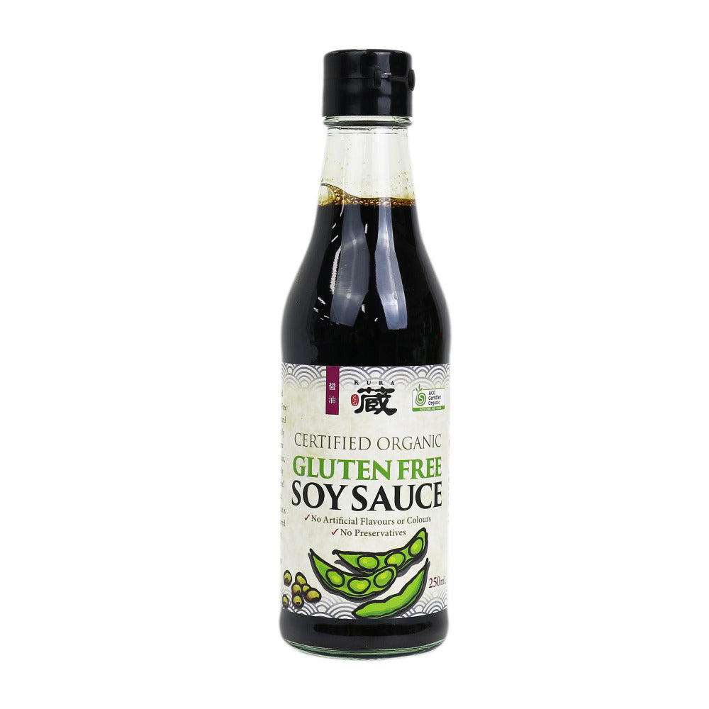 Chef's Choice Organic Gluten-Free Soy Sauce 250mL, Authentic Japanese Soy Sauce