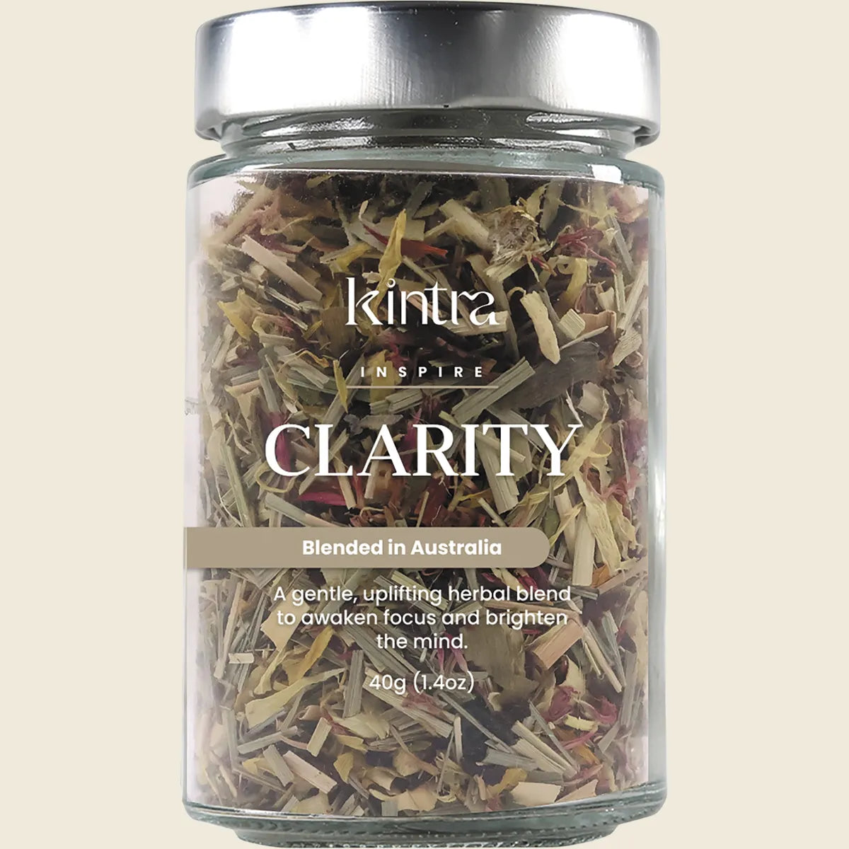 Kintra Loose Leaf Tea Clarity 40g, Focus & Mental Brightness