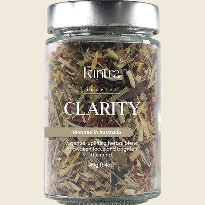 Kintra Loose Leaf Tea Clarity 40g, Focus & Mental Brightness