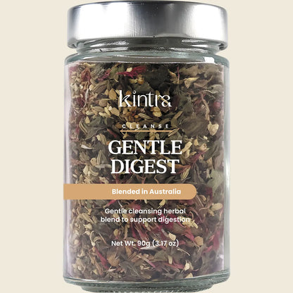 Kintra Tea Kintra Loose Leaf Tea Gentle Digest 90g, Comforting Digestive Blend ...