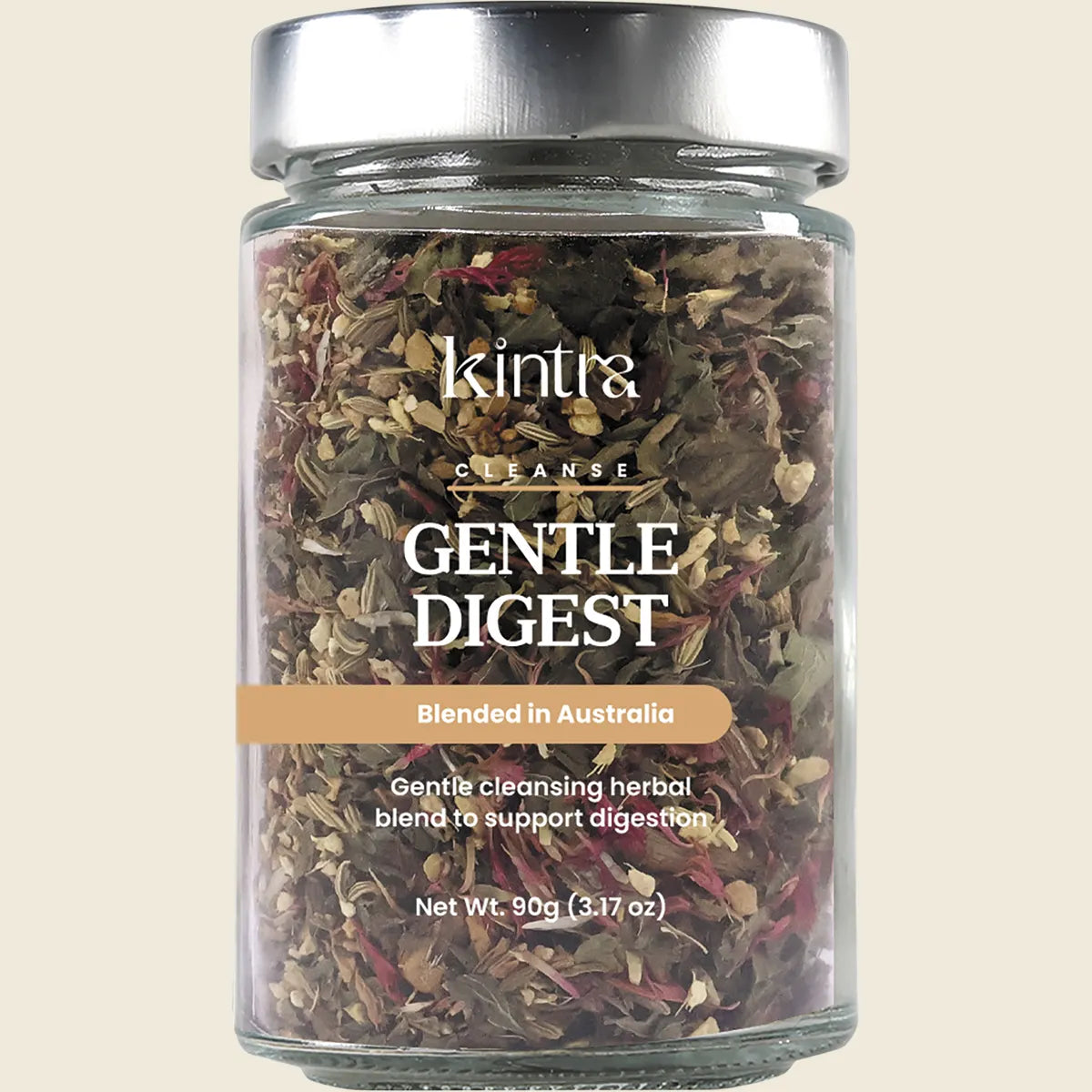 Kintra Loose Leaf Tea Gentle Digest 90g, Comforting Digestive Blend