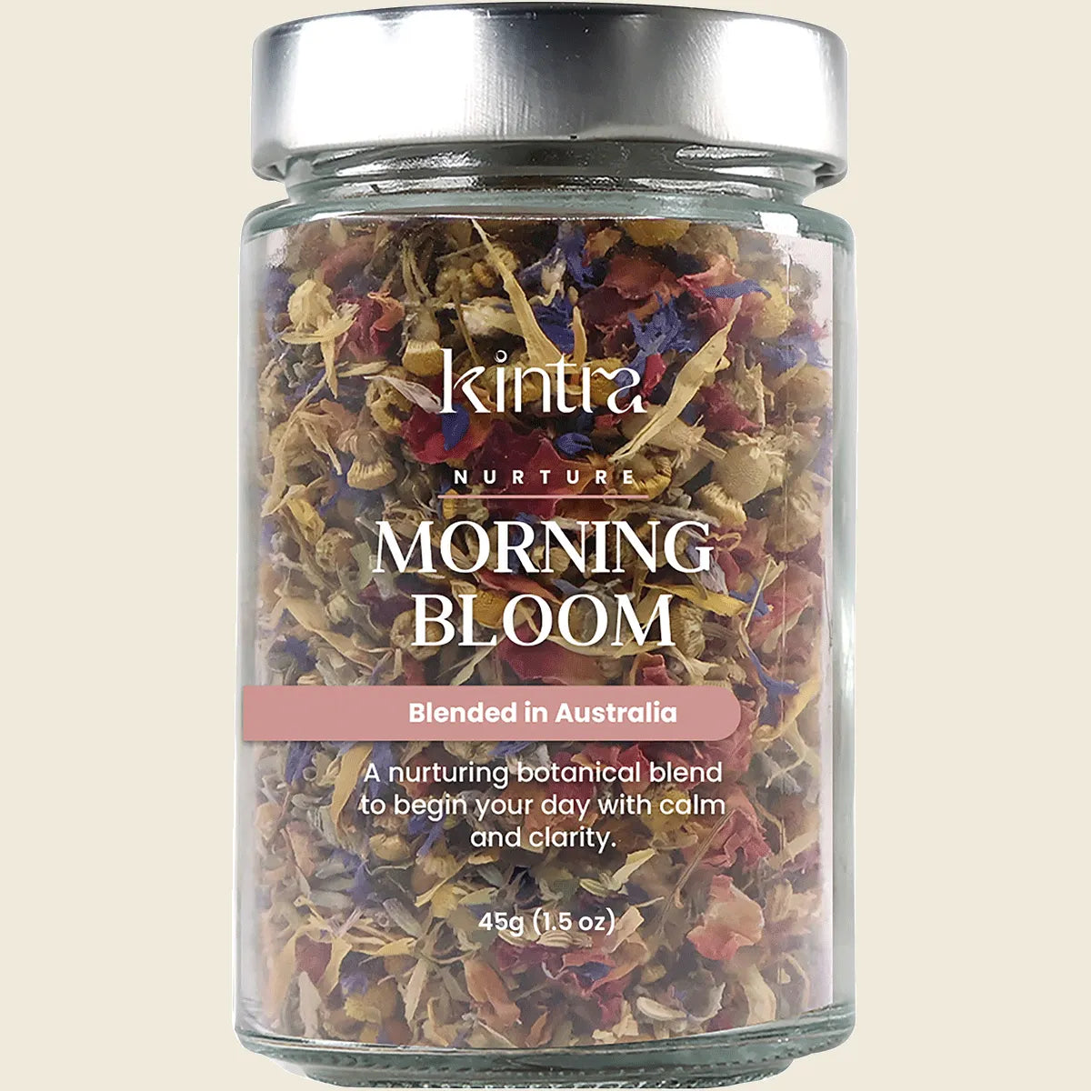 Kintra Loose Leaf Tea Morning Bloom 45g, Bright Botanical Awakening