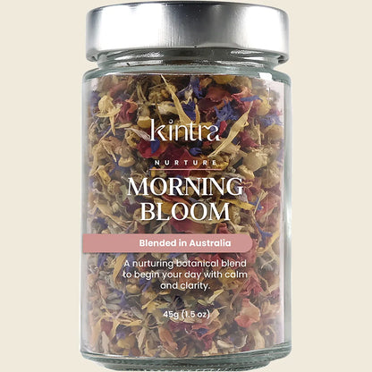 Kintra Loose Leaf Tea Morning Bloom 45g, Bright Botanical Awakening