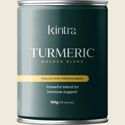 Kintra Turmeric Golden Blend 100g, Warming Anti-Inflammatory Latte Mix