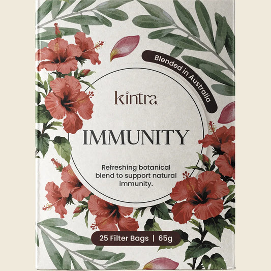 Kintra Herbal Tea Immunity 25 Tea Bags, Daily Immune Support