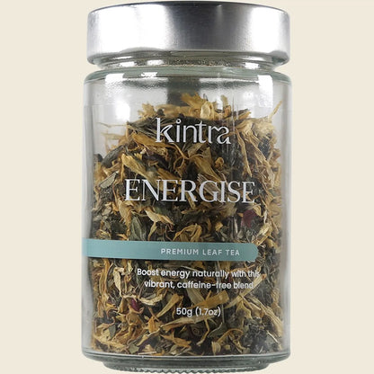 Kintra Loose Leaf Tea Energise 50g, A Revitalising Herbal Lift
