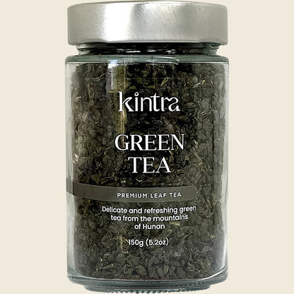 Kintra Loose Leaf Tea Green Tea 150g, Gentle Antioxidant Wellness Brew