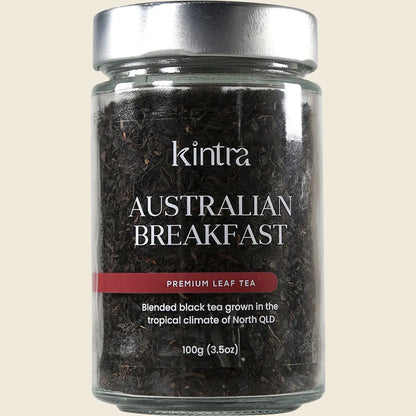 Kintra Loose Leaf Tea Australian Breakfast 100g, Bold Local Brew