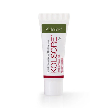 Kolorex Kolsore® Triple Action Lip Ointment 5g, With Lysine, Propolis & Horopito