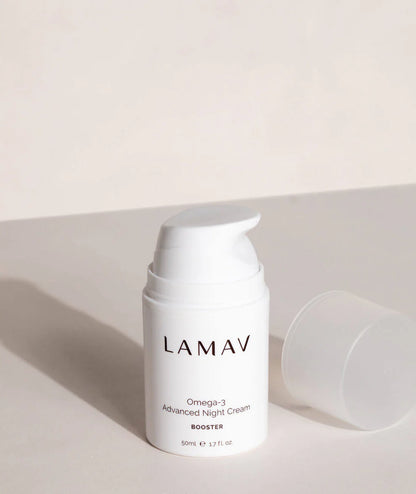 LAMAV Omega-3 Advanced Night Cream 50mL, Overnight Skin Renewal
