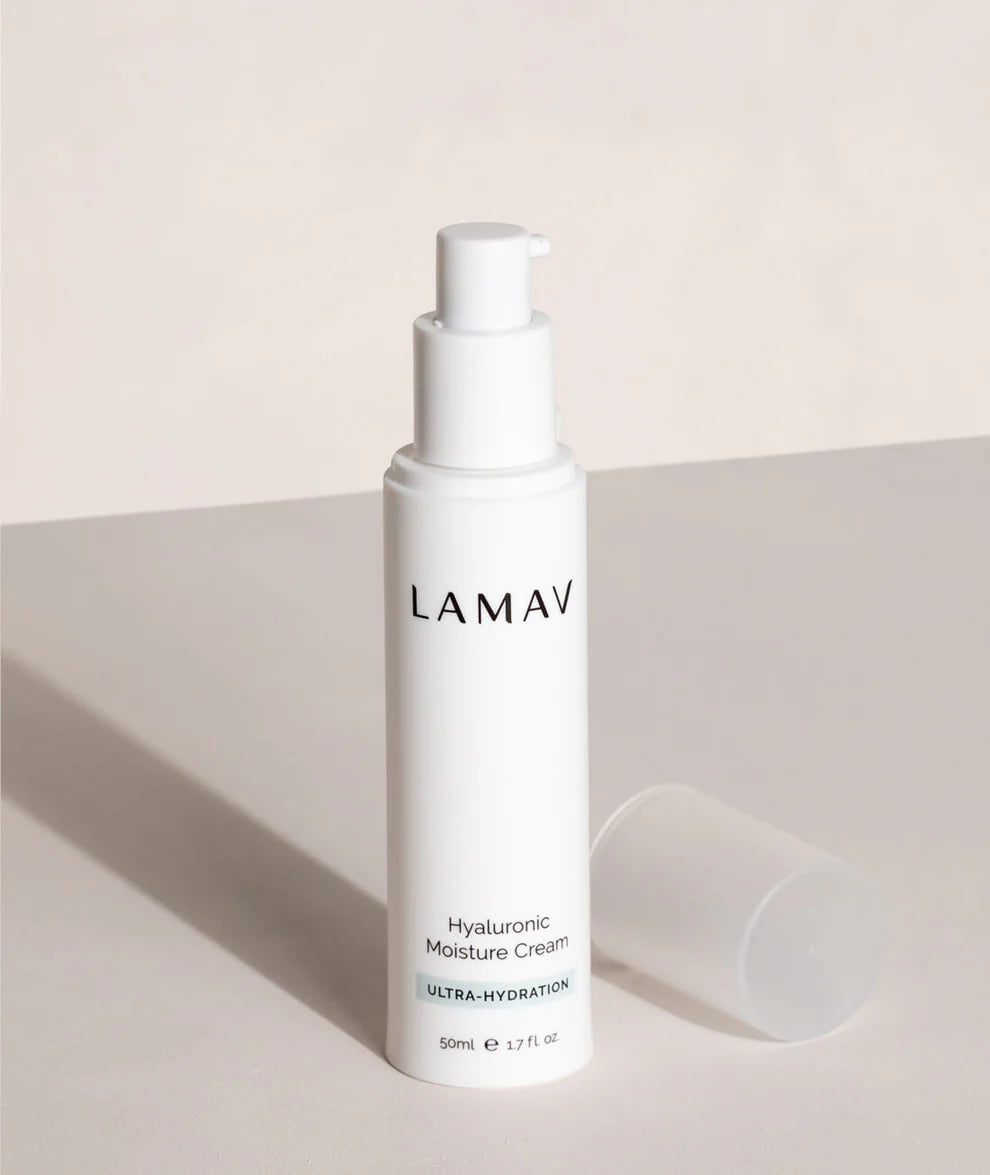 LAMAV Hyaluronic Moisture Cream 50mL, With Hyaluronic Acid & Emu Apple