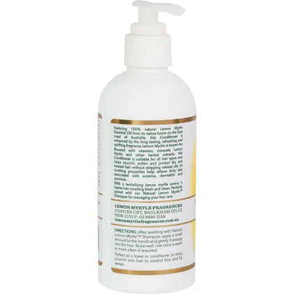 Lemon Myrtle Fragrances Conditioner 250ml, For All Hair Types