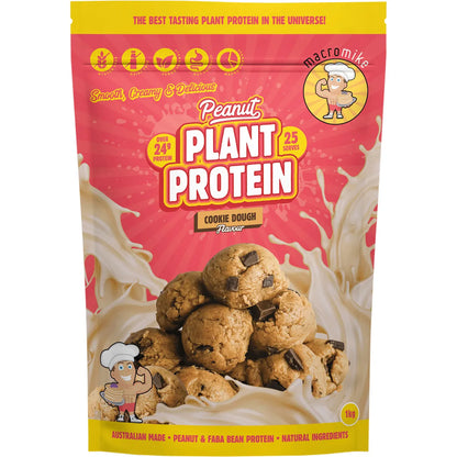 Macro Mike Peanut Plant Protein 520g Or 1kg, Cookie Dough