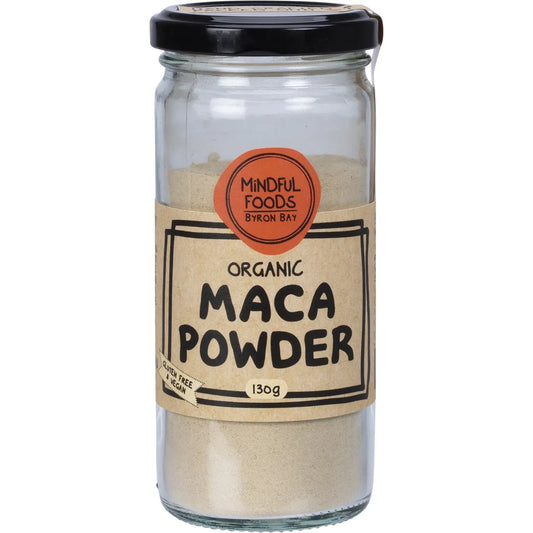 Mindful Foods Maca Powder 130g Or 260g, Certified Organic & Gluten Free