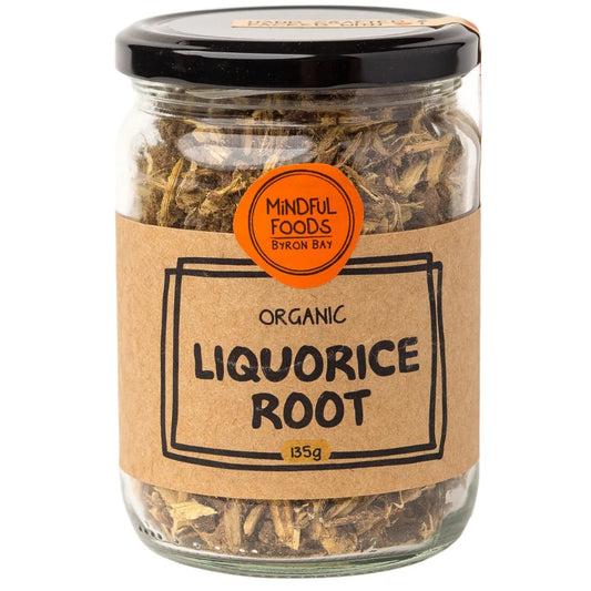 Mindful Foods Organic Liquorice Root 135g, Digestive Health