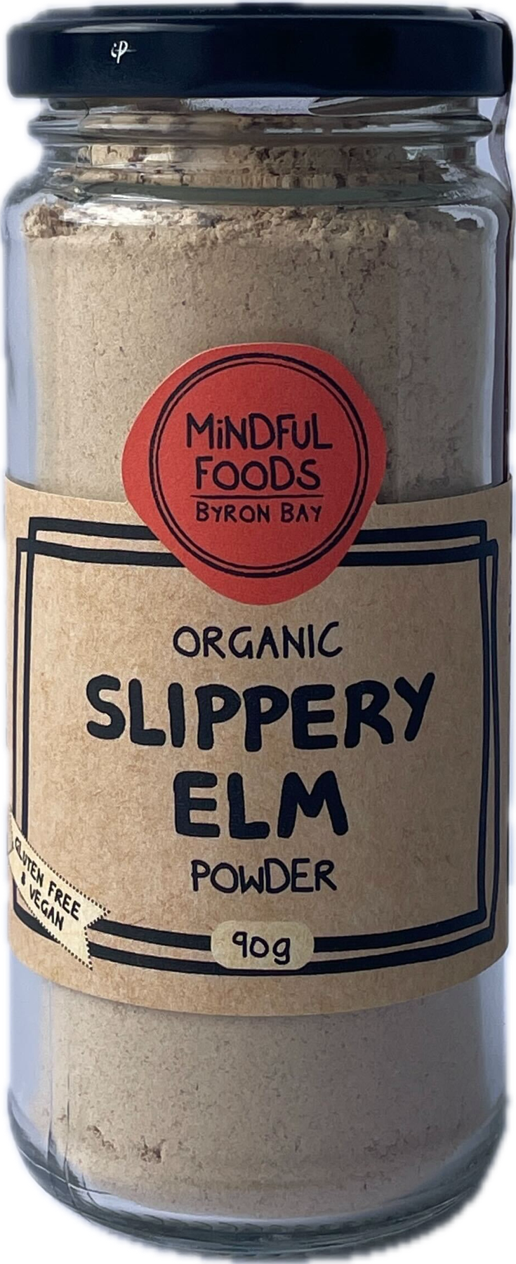 Mindful Foods Organic Slippery Elm Powder 90g Or 180g, Soothe & Nourish Your Body