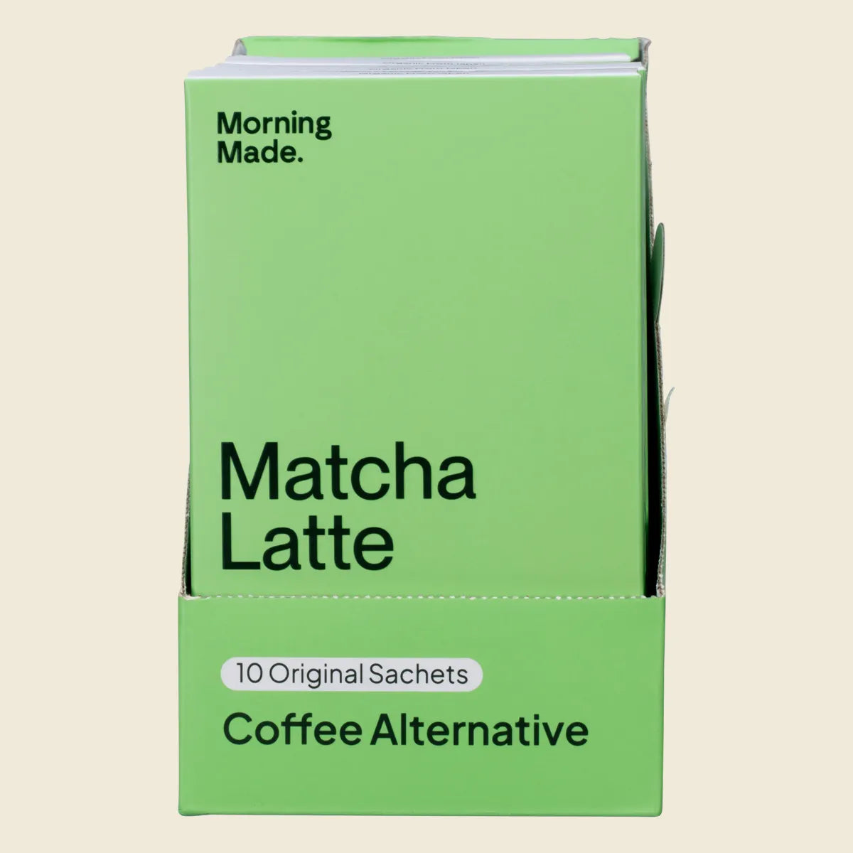Morning Made Original Matcha Latte Single or Box, Clean Green Pick Me Up
