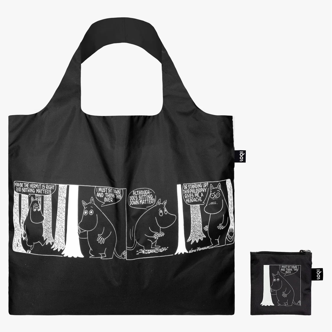 LOQI Shopping Bag, Moomin Comic Adventures