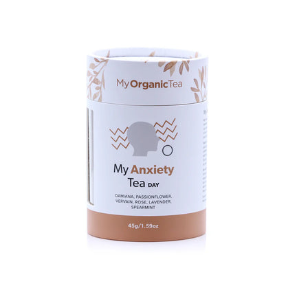 OrganiTea My Anxiety Tea DAY 45g, With Damiana & Rose