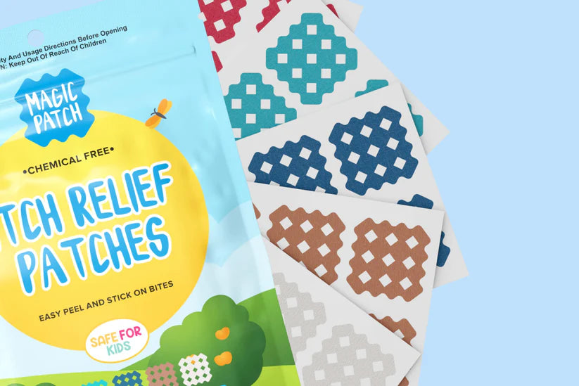 The Natural Patch Co. Itch Relief Stickers 27 Patches, Instantly Makes That Itch Disappear!