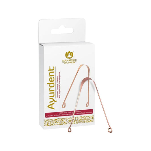 Maharishi Ayurveda Ayurdent Tongue Cleaner Copper, For Improved Oral Hygiene