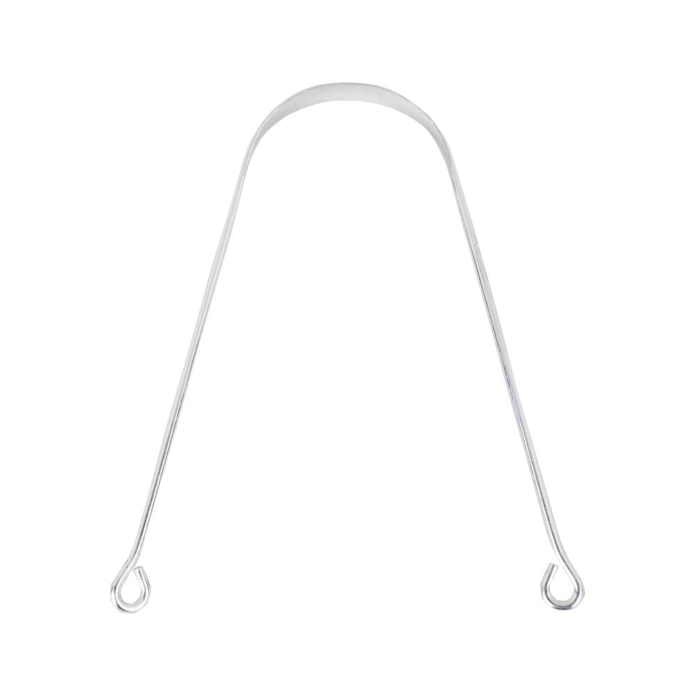 Maharishi Ayurveda Ayurdent Tongue Cleaner Silver Plated, For Improved Oral Hygiene