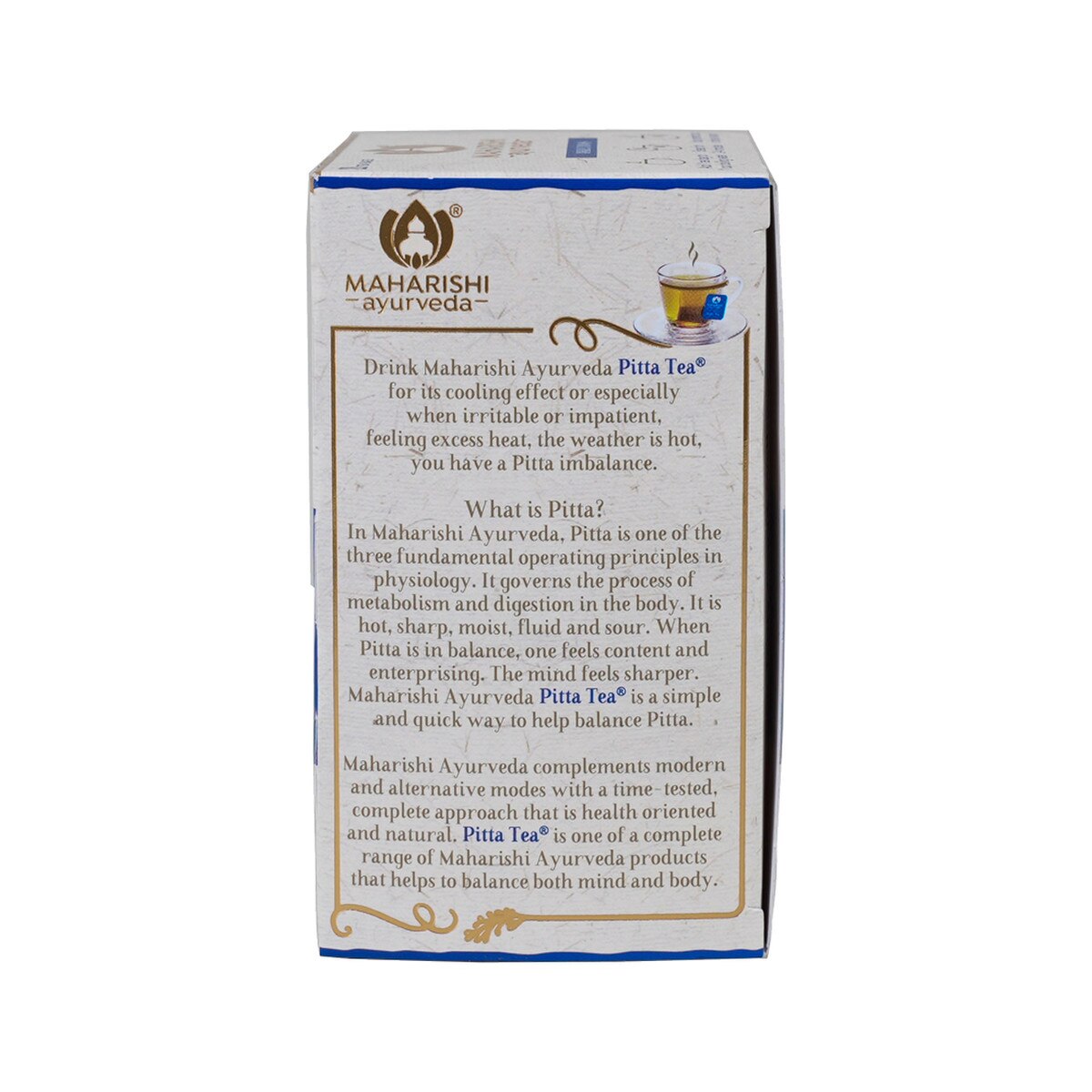 Maharishi Ayurveda Organic Pitta Tea 20 Tea Bags, Mild & Cooling