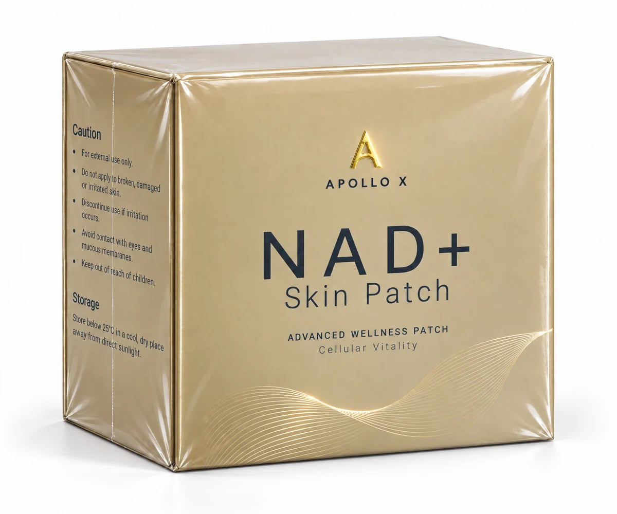 Apollo NAD+ Skin Patch 30 Patches, Cellular Metabolism & Healthy Aging