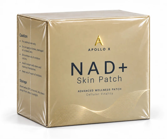 Apollo NAD+ Skin Patch 30 Patches, Cellular Metabolism & Healthy Aging