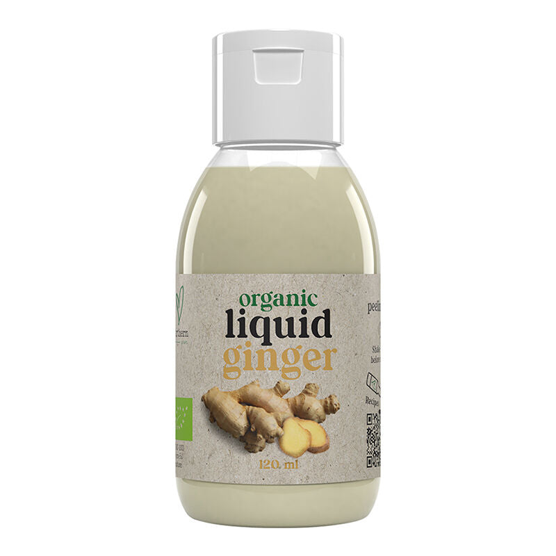Northern Greens Certified Organic Liquid Ginger 120mL, Instant Ginger Kick