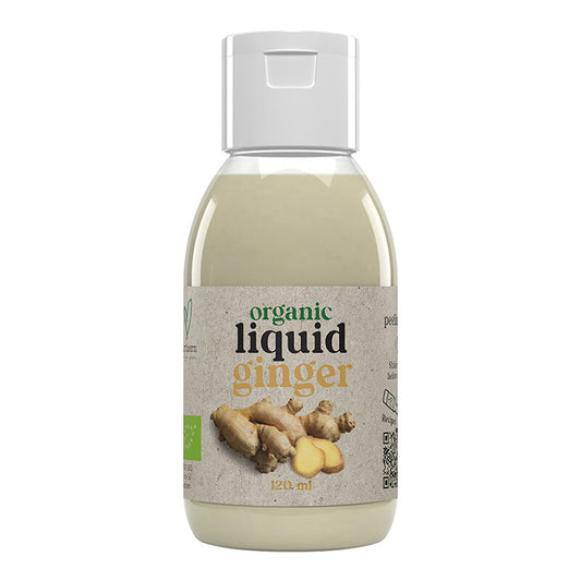 Northern Greens Certified Organic Liquid Ginger 120mL, Instant Ginger Kick