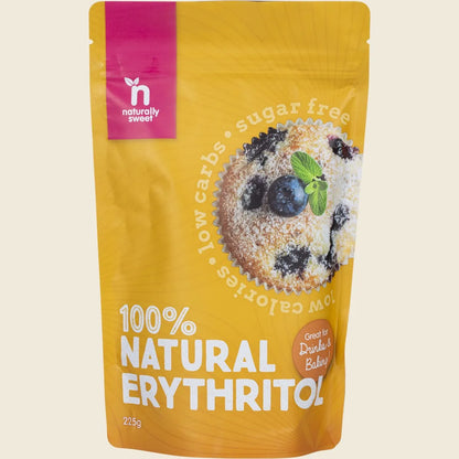 Naturally Sweet Natural Erythritol 225g, 500g, 1kg, Low Calorie Sugar Replacement
