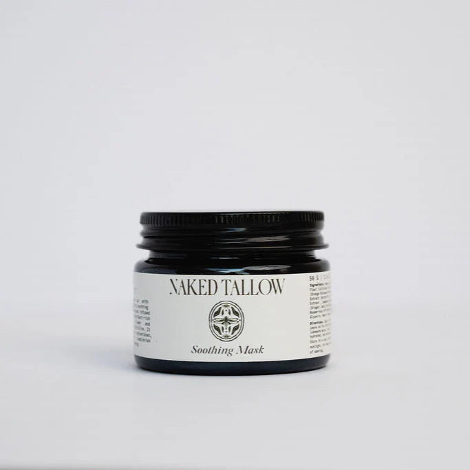 Naked Tallow Soothing Mask 45g, Formulated With Calming Botanicals